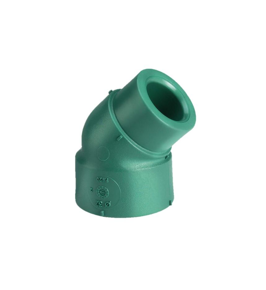 Codo Macho Hembra a 45 de 20 MM Rotoplas