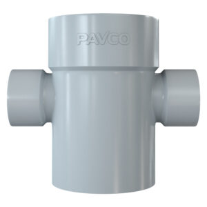 Tee Doble con Reducción PVC SAL 3" a 2" Pavco