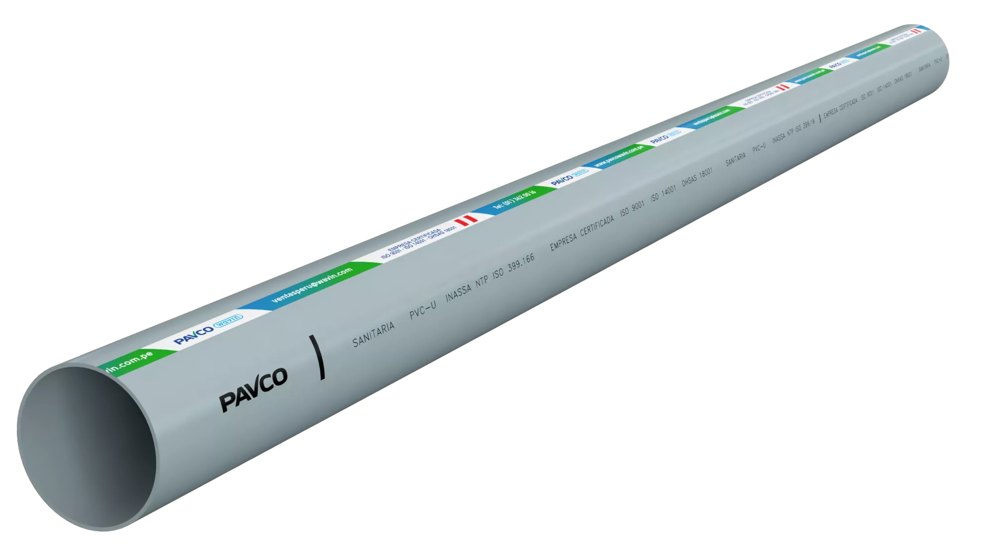 Tubo PVC Desagüe Pesado 4″ Pavco