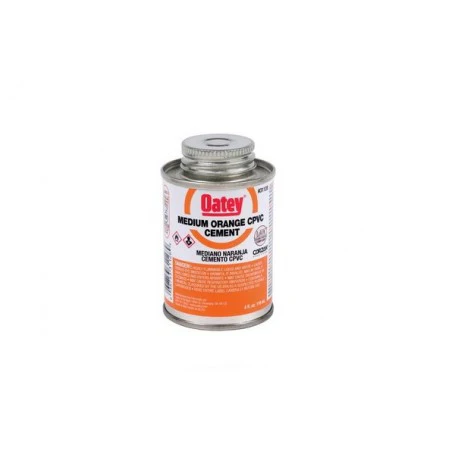 Pegamento CPVC Mediano Naranja 1/32 Gl (4 Oz) Oatey