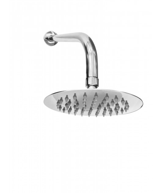 Salida de Ducha Acero Inox 6″ Metusa