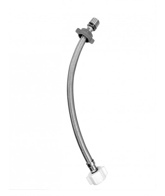 Tubo Abasto Acero Inoxidable 1/2″ x 7/8″ x 40 CM M-H Metusa