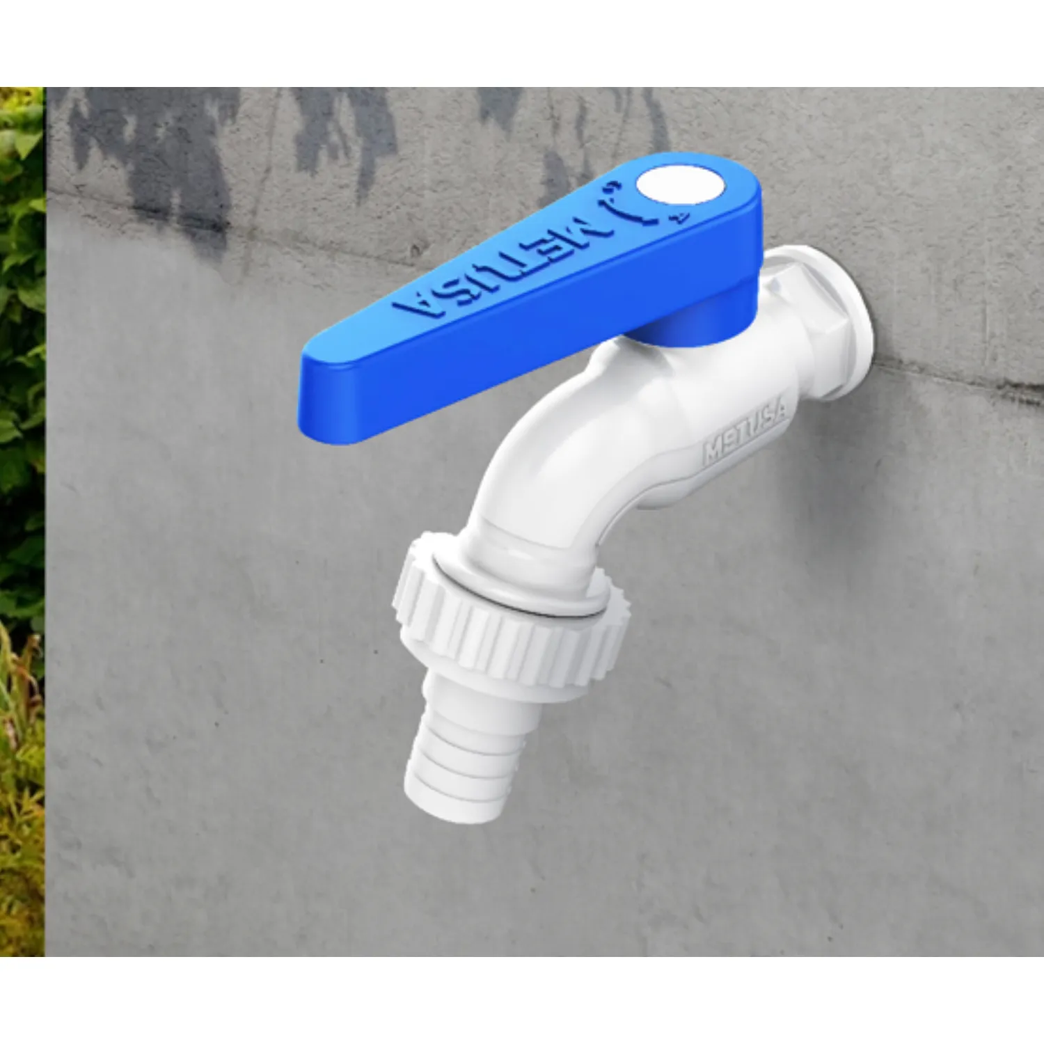 Válvula de Jardin de PVC 1/2″ Metusa